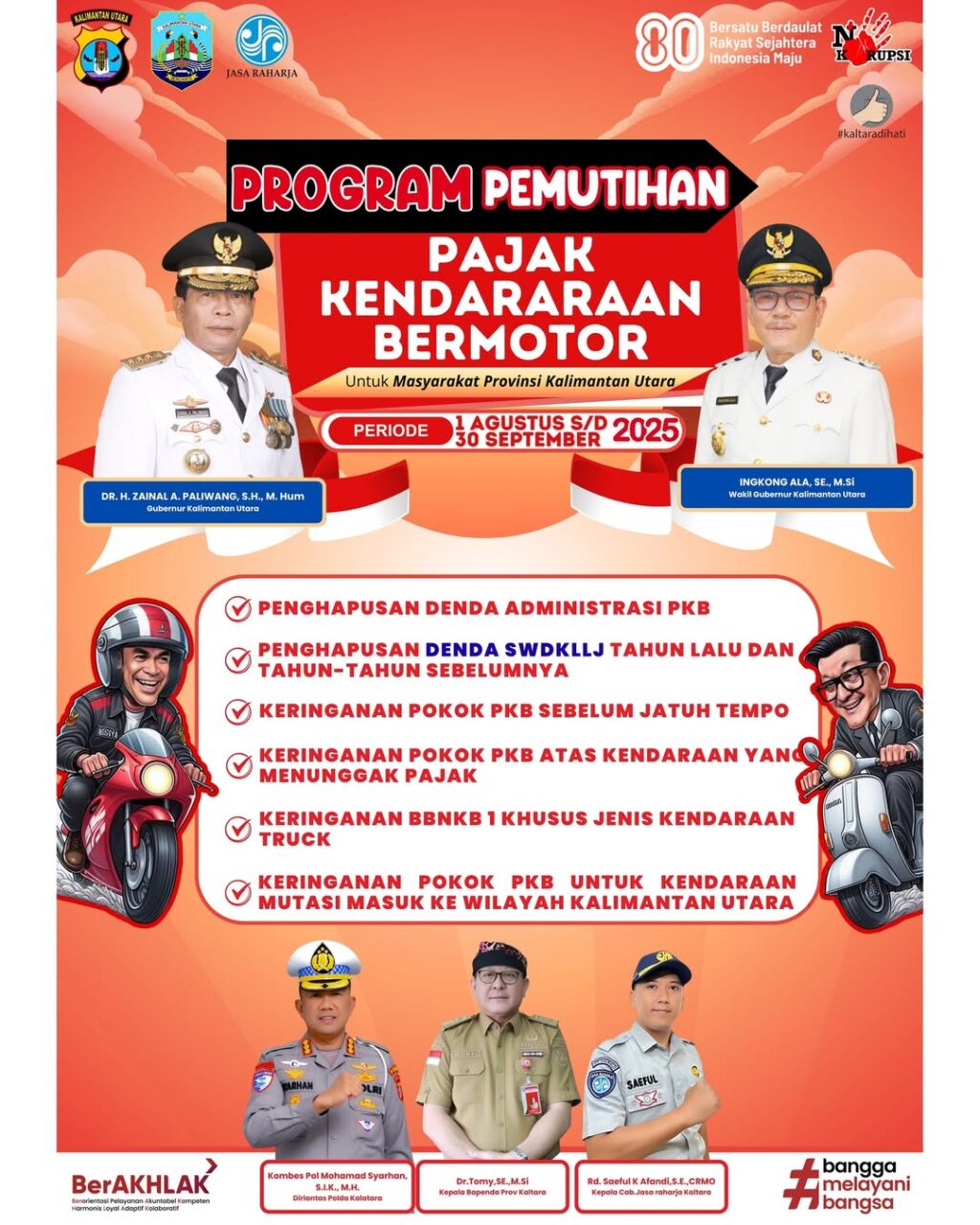 Ayoo untuk seluruh warga Kalimantan Utara, Segera manfaatkan Program ini 😊.Kaltara di Hati❤️👍