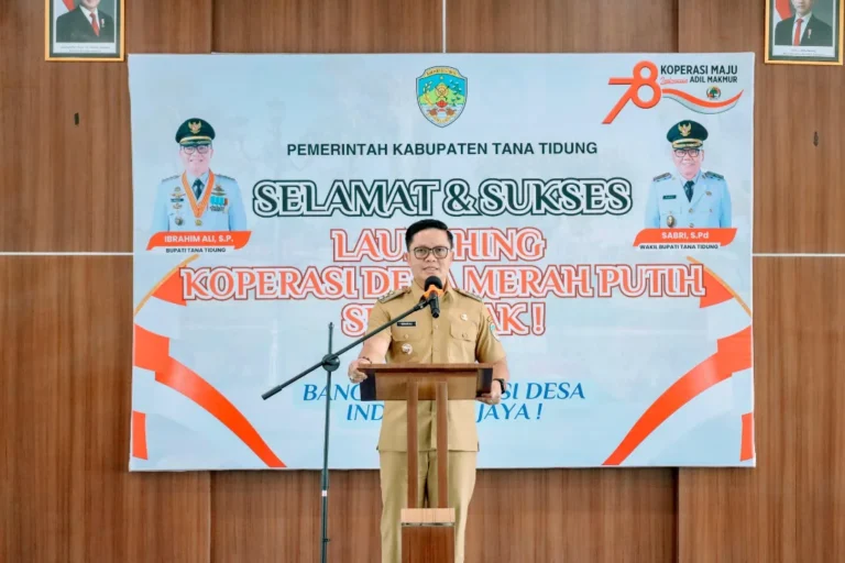 Kemarin, saya mengikuti kegiatan Peringatan ke-78 Hari Koperasi Nasional dan peluncuran 80.000
