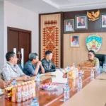Saya menerima kunjungan silaturahmi dari Kepala-Manager PT. Anugerah Kembang Sawit Sejahtera (A